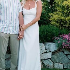 Princess Polly White Sleeveless Sweetheart dress